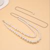 New pearl pendant decorative chain jewelry metal waist chain sexy body chain waist chain