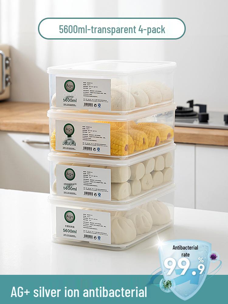 Large Capacity Fresh-Keeping Storage Box for Steamed Buns and Dumplings