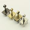 2Pcs Metal Lock Buckle Fashion Bag Decoration Clasp for DIY Handbag Bag Purse Luggage Hardware Closure Bag Parts Accessories
