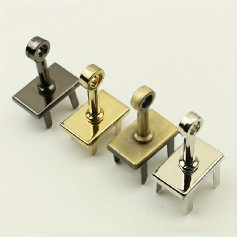2 ks Kovová přezka s uzávěrem Módní dekorace na tašku Spona pro DIY Kabelku Tašku Peněženku Zavazadlo Kování Uzávěr Díly a příslušenství na tašku