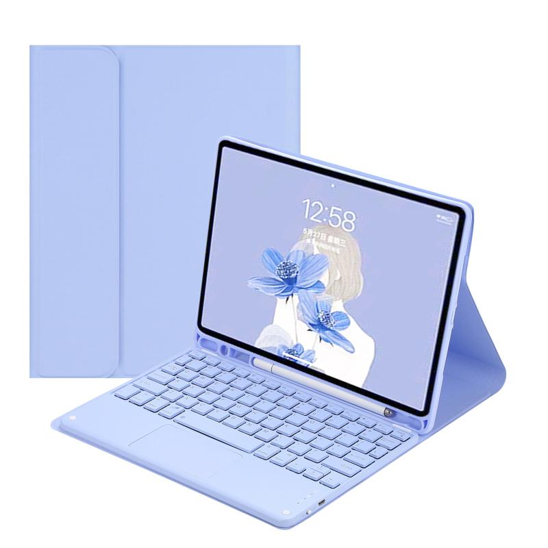 For IPad 10th Gen Touchpad Keyboard Case Pro 11 2024 Air 6 5 4 10.9 Inch 10.2 7 8 9th Air 3 Pro 10.5 Foldable Smart Cover Funda