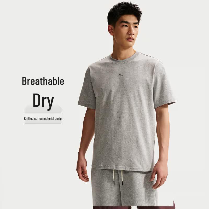 Мужская белая спортивная футболка с коротким рукавом Nike XL