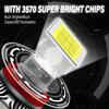 H7 H11 Led Fog Light Bulb Laser Lens Led Fog Lamp H8 H9 9005 HB3 9006 HB4 CSP 8000K 6000K 3000K Turbo Fog Light For Car