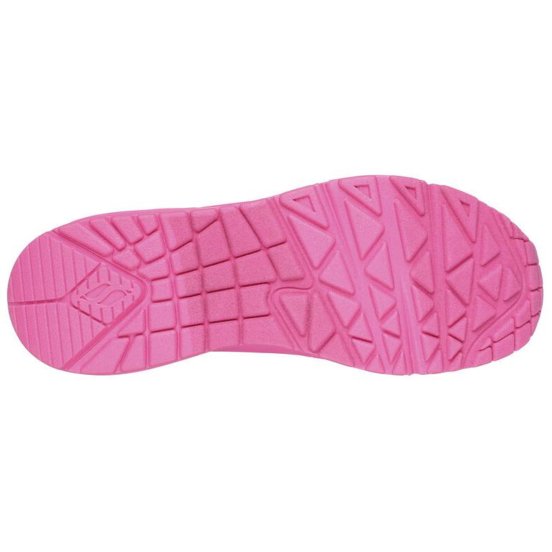 Skechers Uno Stand On Air Weiche Bequeme Niedrige Lifestyle-Schuhe Damen Sneaker Rosa 73690-HTPK