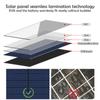 Solar Lights Outdoor Garden Decoration LED Solar Landscape Lights Waterproof Pathway Bollard Lawn Lights Yard Walkway Warm/White