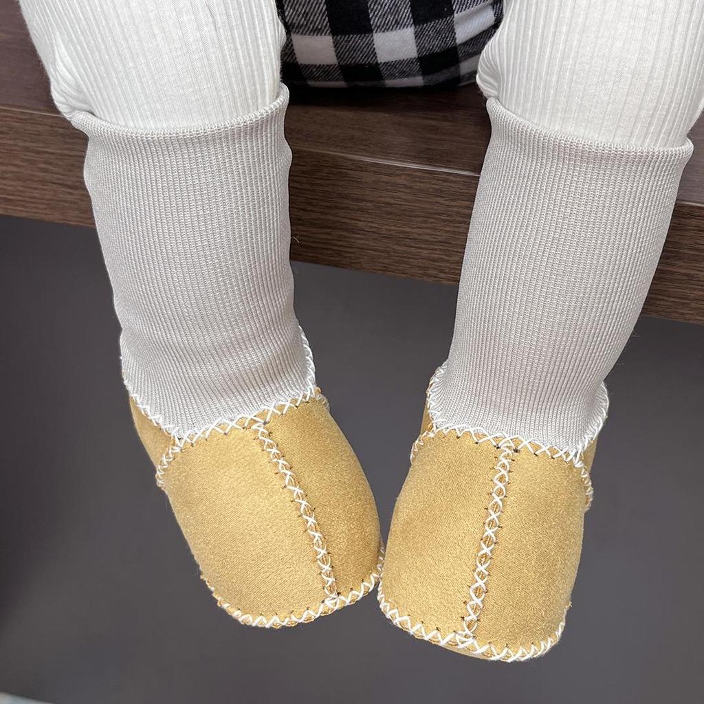 Newborn Non-slip Anti-wool Soft Sole Baby Toddler Shoes for Boys & Girls