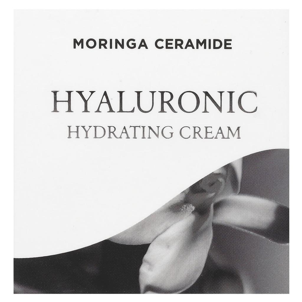 Moringa Ceramide Hyaluronic Acid Hydrating Cream, 50Ml(1.69Fl Oz)