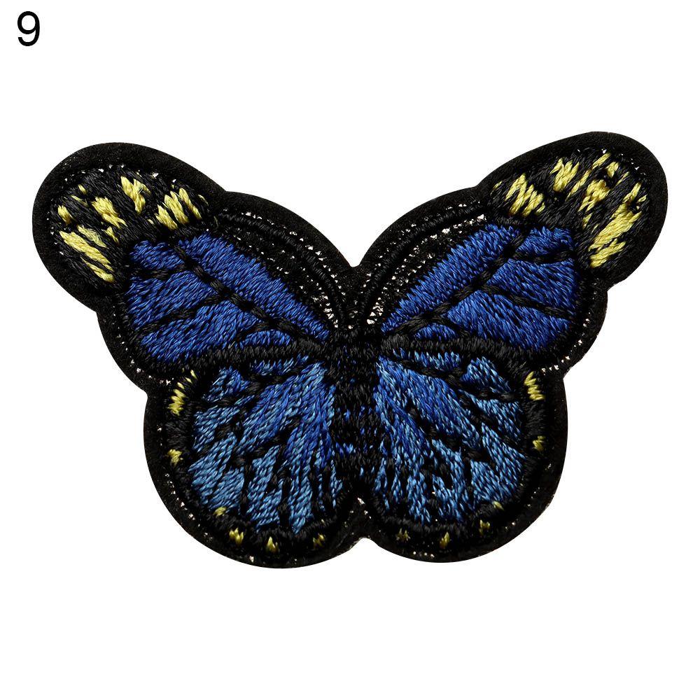 

Шитье Одежда Ткань Вышитая Бабочка Термонаклейки Вышивка Нашивка Маргаритка Маленькая 9