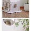 Cat kennel pet cat house semi-enclosed mat universal