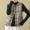 Vest for Women Cotton Autumn Winter Sleeveless Tops Vest Oversize Thickened Down Casual Vest