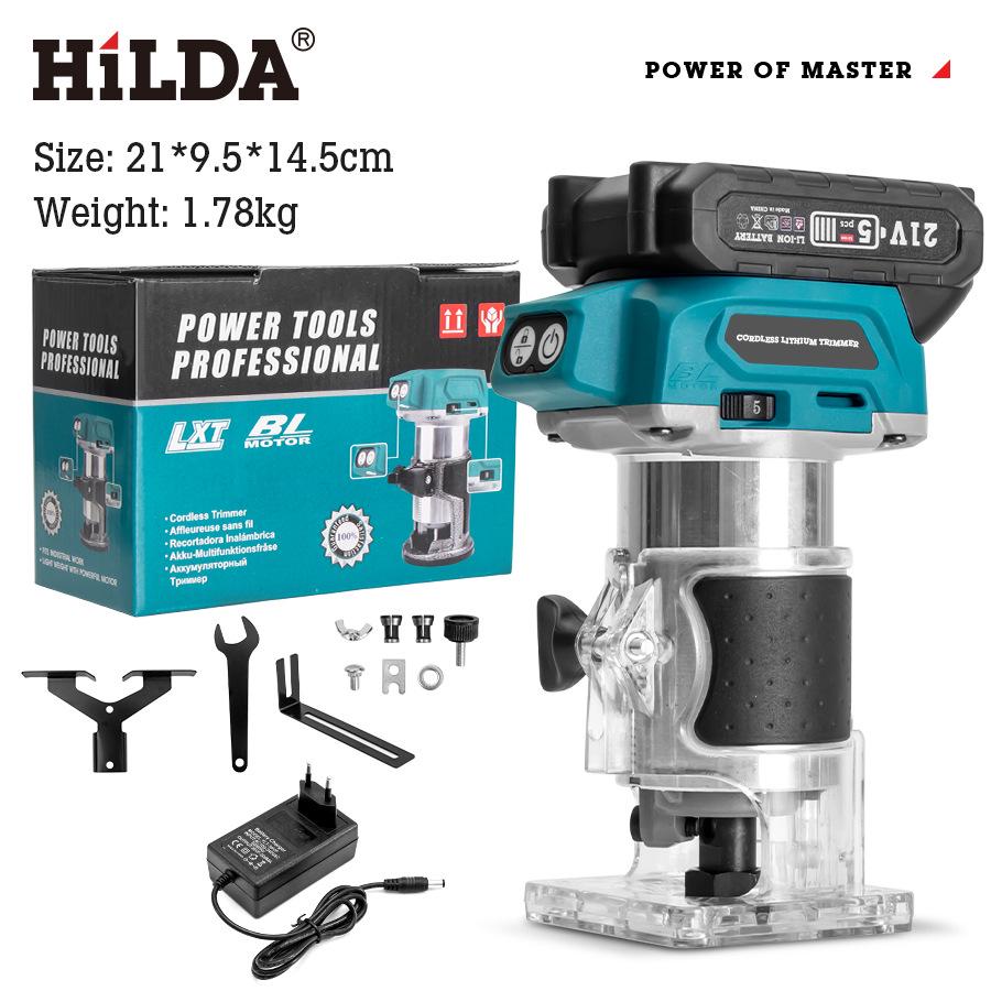 

Гравировально-фрезерный станок по дереву с литиевой батареей HILDA