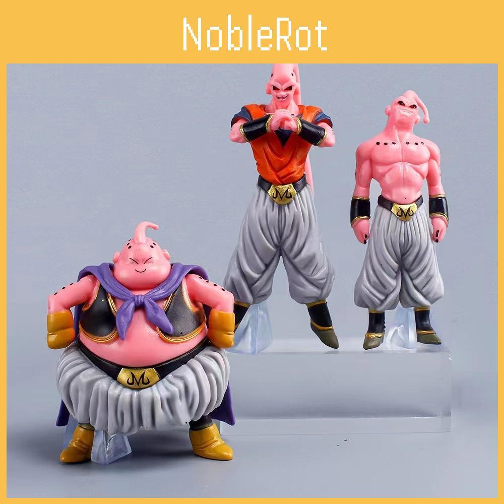 Dragon Ball Majin Buu Action Figure Pvc Handmade With Multiple Figures For Desk Decor And Collecting