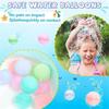 Reusable Water Balloons for Kids No Magnets Silicone Leak-Resistant Refillable Water Splash Balls Summer Water Toys for Outdoor