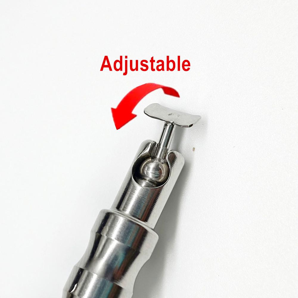 1 ensemble d'implants dentaires réglables, rétraction gingivale, rétracteur de douille gingivale, bouclier protecteur, embouts de remplacement, séparateur de gencives