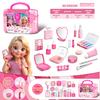 Children'S Cosmetic Set, Simulated Makeup Jewelry, Uncolored Playhouse Girl Toys 3-5 Years Old
