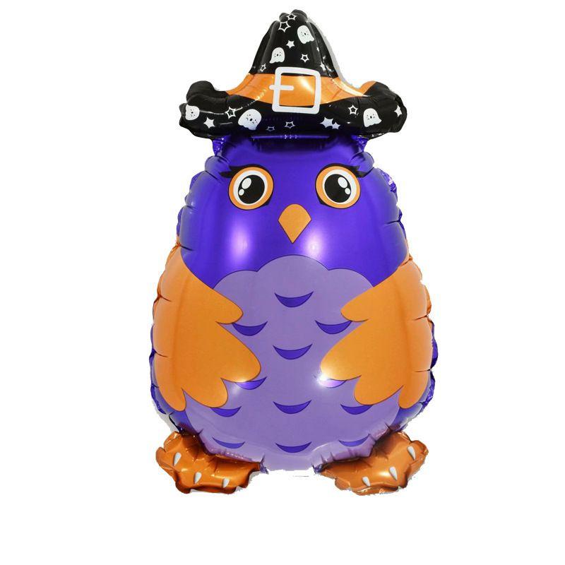 Halloween Decorations Spider Foil Balloon Toy Bat Ball Halloween Supplies Party