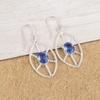 Tanzanite Handmade Gemstone Pendant, 925 Solid Sterling Silver Earrings Antique Jewelry, Earrings For Wedding Gift