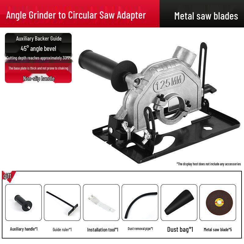 Angle Grinder Stand: Multifunctional Cutting Machine Converter with Dustproof Protective Cover