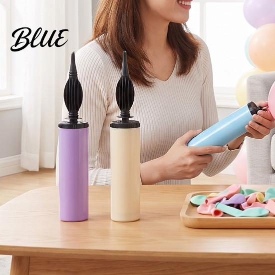 Compact Air Pump 1/5Pcs Manual Balloon Pump, Two-Way Dual Action, Handheld Durable Plastic Inflator Latex Inflator, Blower Tool for Party Decoration