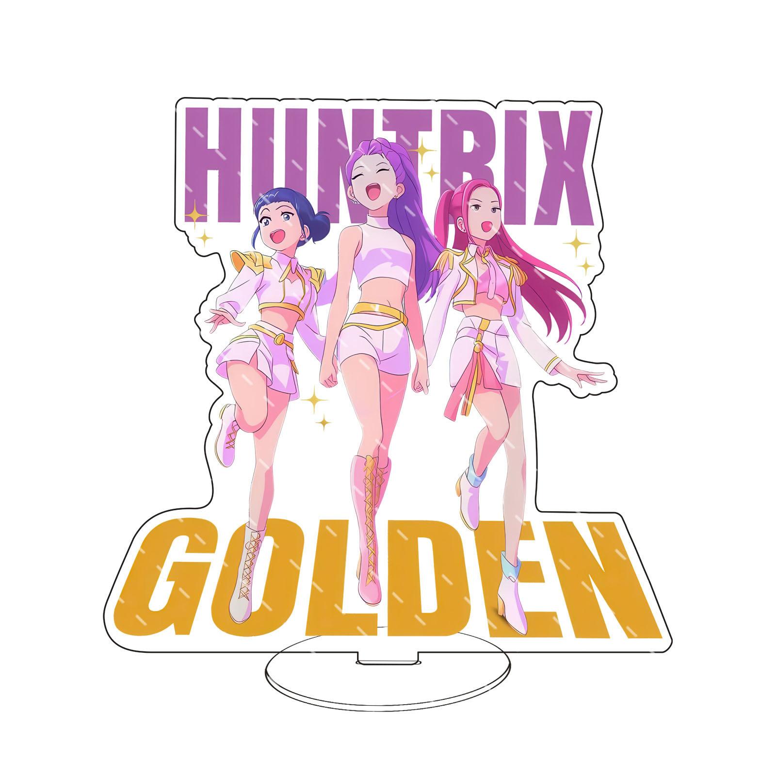 

Аніме K-Pop Мисливці на демонів Акрилова підставка Настільний декор Мультяшна фігурка Румі Міра Зої Sussy Dolls Шанувальники Креативний подарунок