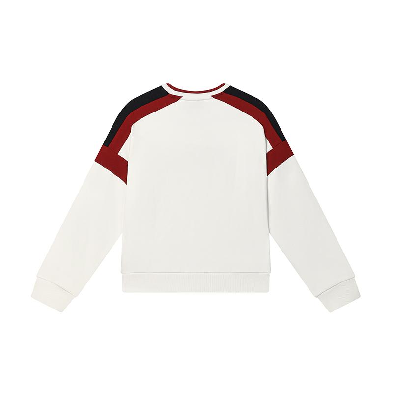 New FILA Sweatshirt Women's Fresh Ivory F11W449208FIV