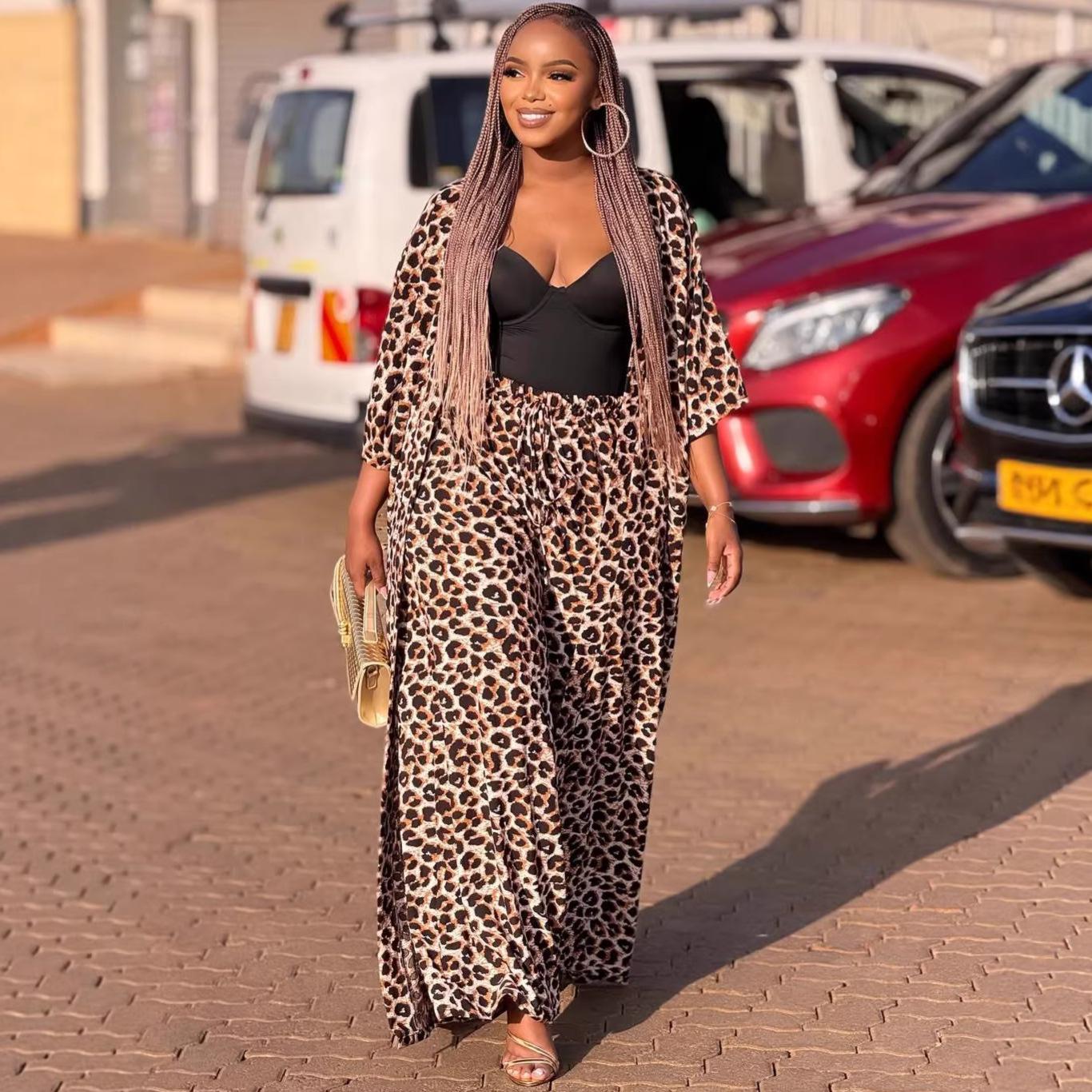 African large size fashion loose long