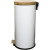 KITCHEN MOVE Pedal Bin Forest - 30L - Matte White