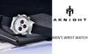 AKNIGHT Watch Módní Populární Quartzový Měkký Silikonový Řemínek Chronograf Snadno Čitelný Luminiscenční Analogové Náramkové Hodinky Vodotěsné Hodinky s Datumem pro Muže Japonské