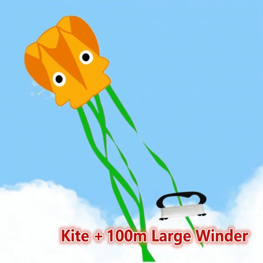 Cartoon Animal 3D Soft Kite Good Flying Outdoor Flying Toy Children's Pocket Kite  Beach Garden