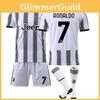 New 2122 Version Juventus Football Kit For Children And Adults Cristiano Ronaldo 7 And Paulo Dybala 10 Jerseys
