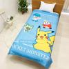 MORIPiLO Pokemon Summer Comforter Pikachu Nyahoho Hogeta Quaxly 140x190cm Washable Comforter Paldea Blue