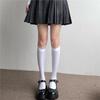 Women's Sheer Autumn Velvet Thigh-High Stockings: Over-the-Knee, Mid-Calf, Black Silk