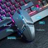 Silent Mechanical Feel Gaming Keyboard, Mouse & Headset Set with Luminous Peripherals