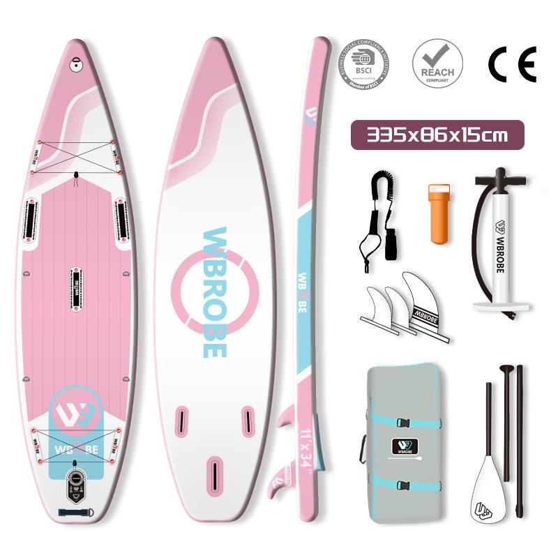 Professional Racing PVC Inflatable Stand-Up Paddleboard for Outdoor Use