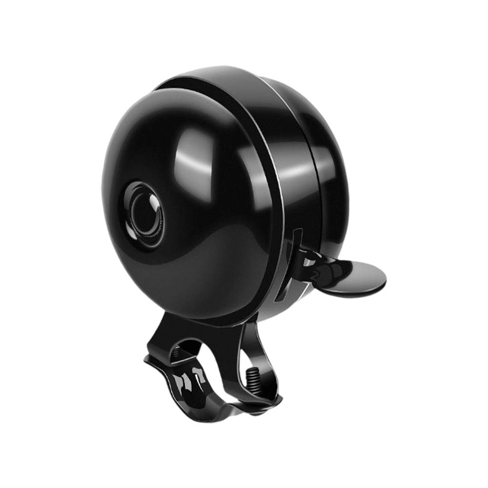 Retro Metal Bicycle Alarm Bell Black Silver Double-sided Loud Horn Loud Speaker Cycling Handlebar чёрный