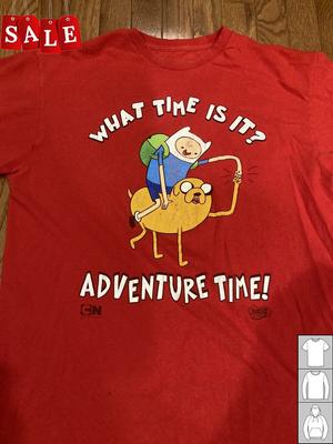 New What Time Is It Adventure Time Gift For Fans Unisex S5XL Shirt WE579 Unisex T-Shirt