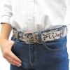 Japanese Pattern Golden Nishijin One Size Fits 46 Made In For and Cherry [COCOLUCK] Men's Belt, Orchid, Textile, Most, Holes, 110cm, Casual, Business,