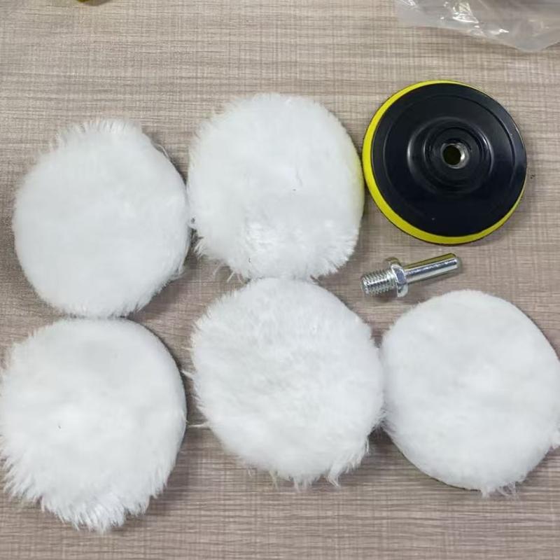 

7-piece car polishing pad set, suitable for polishers, used for polishing, car paint care, made of high-quality materials