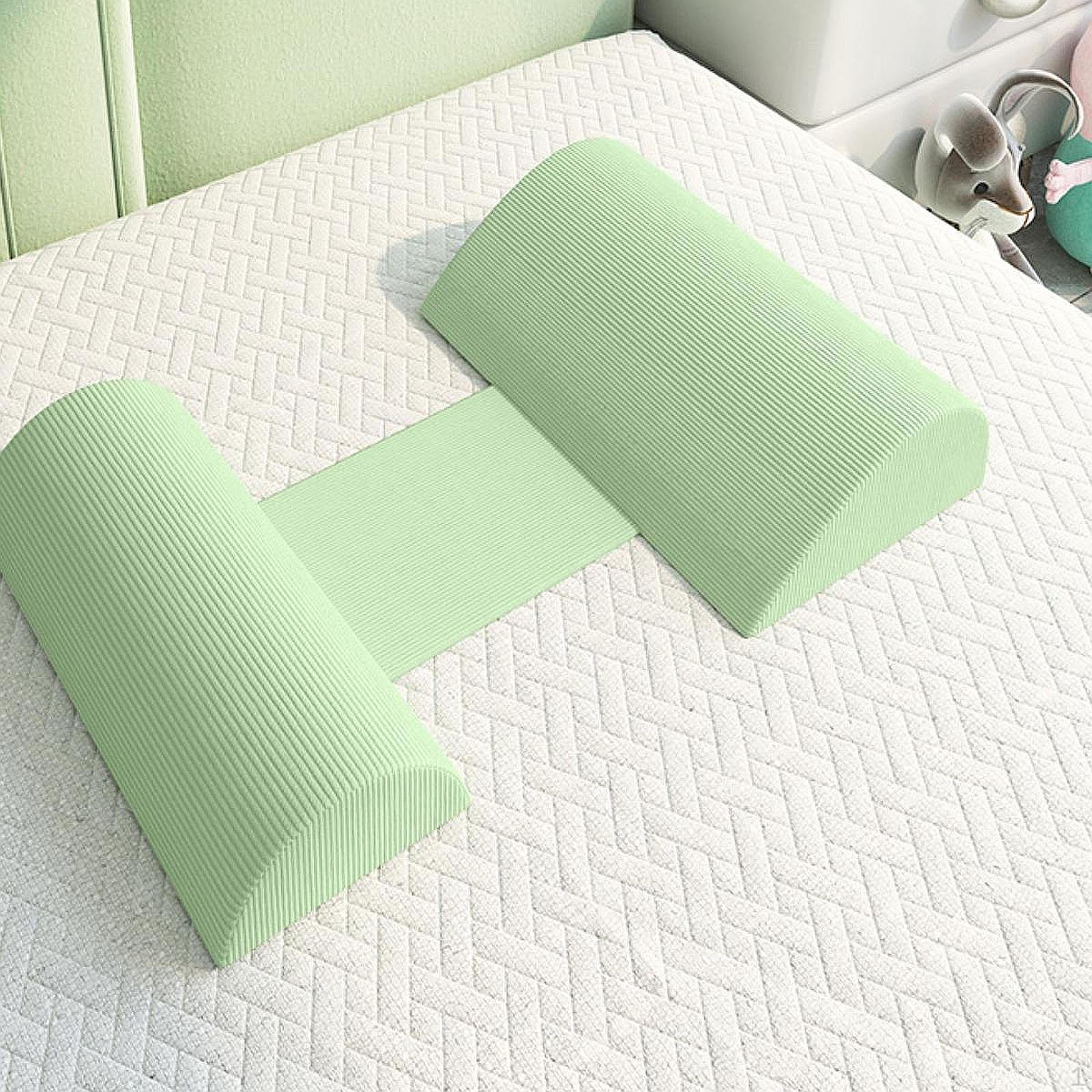 

Maternity Support Pillow for Side Sleepers with Detachable Cover зелёный