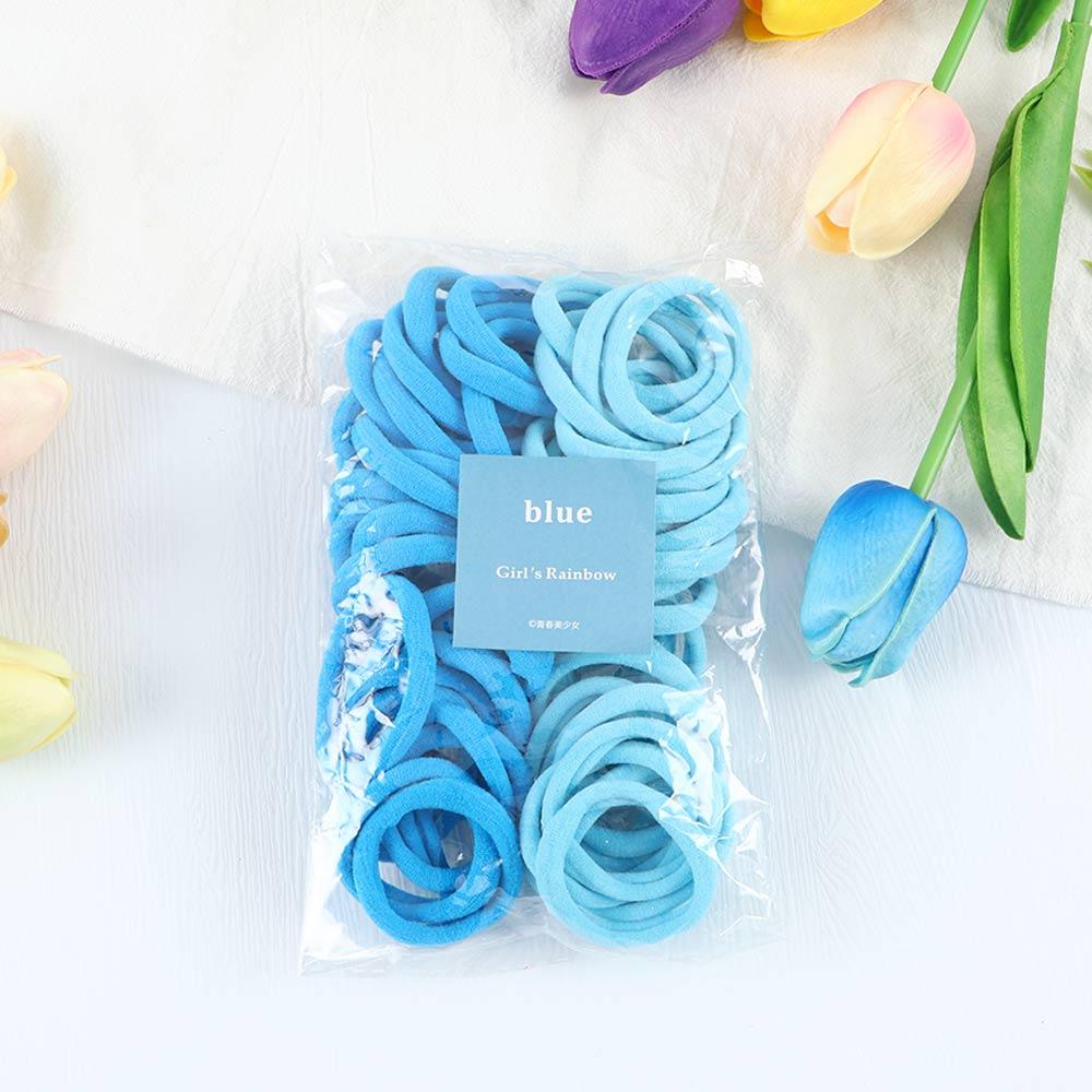 Color Hair Bands Korean Style Hair Rope Hair Accessories Women Ponytail Holder Elastic Rubber Band