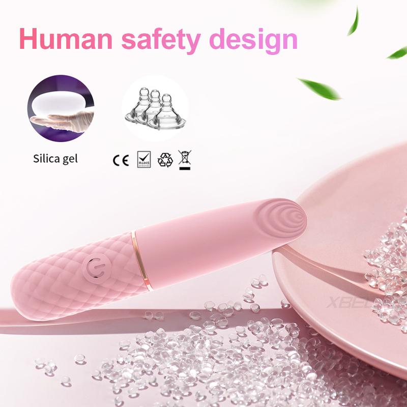 10 Speed Mini Bullet Vibrator for Women Fast Orgasm Clitoris Stimulator Rechargeable Female Masturbation Goods Sex Toy for Adult