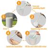 200/10x Humidifier Sponge Stick Humidifier Filter Replacement Evenly Fogging Out Aroma Diffuser for Portable Office Bedroom