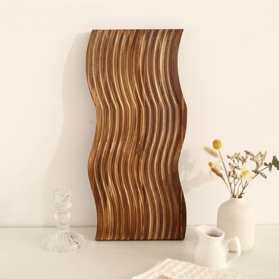 Assiette en bois HARGIO, Plateau, Planche à découper en bois, Plateau en bois, Café, Coréen, Plateau, Bois naturel, Élégant, Intérieur naturel, Porte-accessoires, Nordique