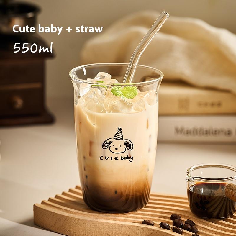 Vaso Gianxi de Vidrio de Borosilicato Alto para Uso Doméstico Resistente al Calor Taza de Agua para Mujeres de Alta Belleza Taza de Café