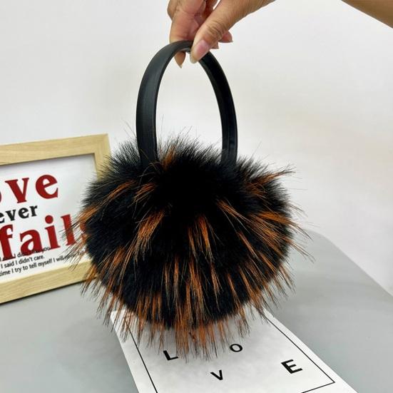 Earmuffs Faux Mink Fur Oversized Fit Soft Thick Fluffy Warm Ear Warmers Fall Winter Outdoor Activities Ear Muffs