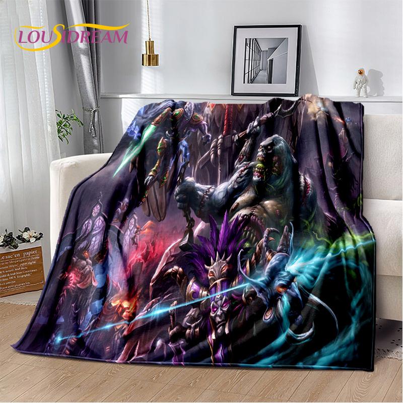 RPG Dota2 Klassiker Spiel Gamer Decke, Weiche Überwurfdecke für Zuhause Schlafzimmer Bett Sofa Picknick Reise Büro Ruhe Decke Kinder