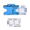 Professional Pocket Card 7 Step Ruler For Easy Electrocardiogram Assessment Reference Guide Efficient Heart Data Reading