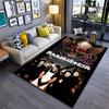 Rammstein Skull Artwork Rug Suitable As a Non-slip Mat for the Living Room or Bedroom Sofa