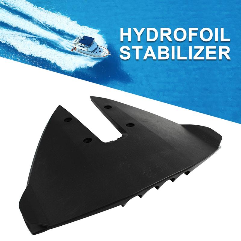 Marine 1pc Boat Hydrofoil Stabilizer for Outboards Stern Drives 15-300HP Engine Boat Accessories