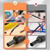 800 Pcs Heat Shrink Tubing Kit-3:1 Ratio Adhesive Lined,Marine Grade Shrink Wrap - Industrial Heat-Shrink Tubing